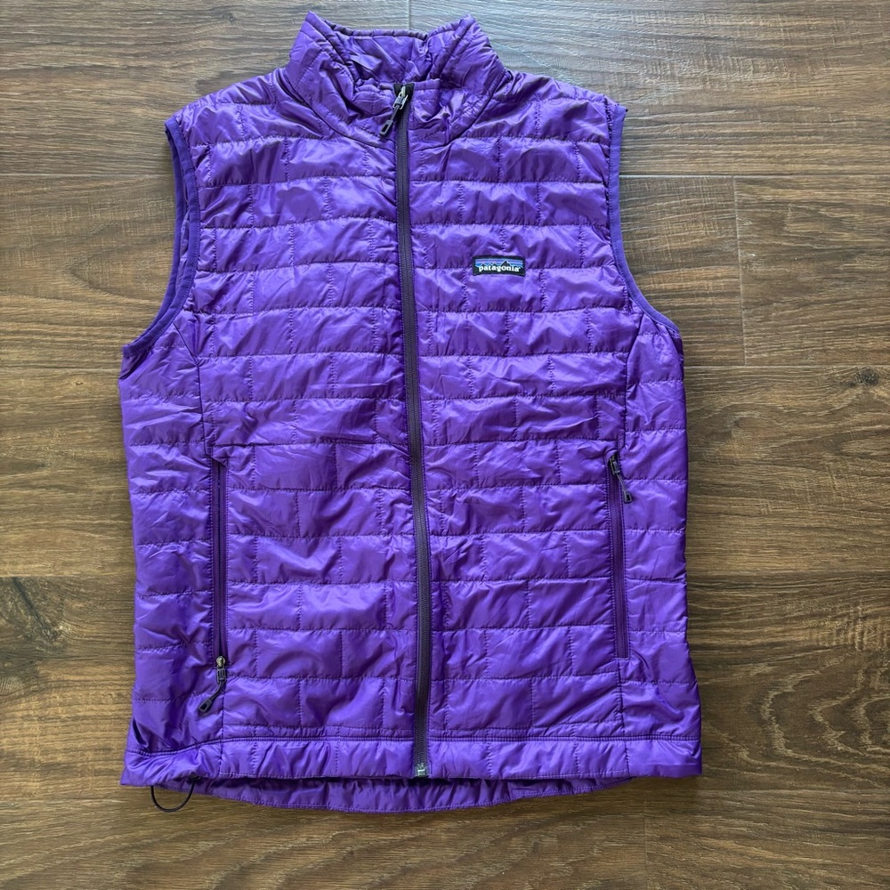 Patagonia Purple Lightweight Quilted Vest
